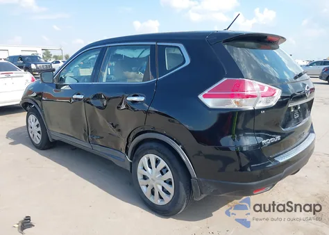 2015 Nissan Rogue S из США, поврежденный, VIN KNMAT2MV0FP504089